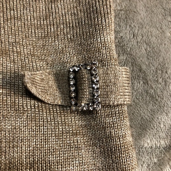 Size S-M KARXINO knitted brown top. - Picture 3 of 14